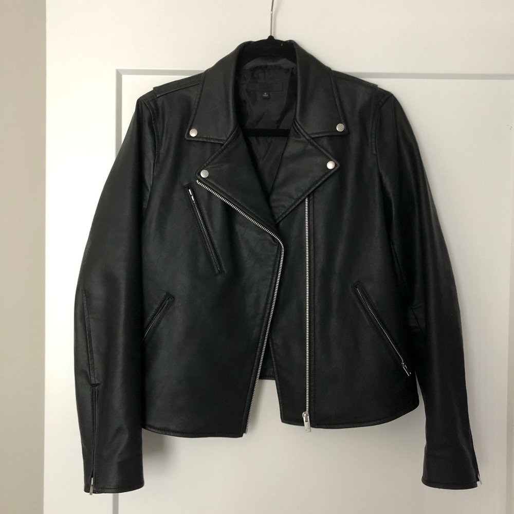 UNIQLO Leather Riders Jacket